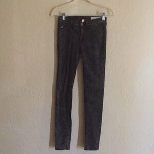 Rag & Bone Acid Wash Jean Leggings Size 24
